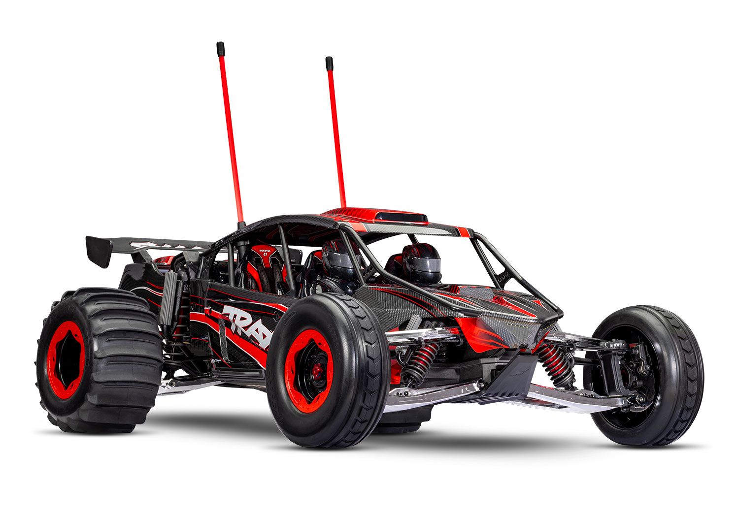Traxxas Funco Motorsports Pro Scale 8S 2WD Electric Sand Car, RTR - Red (TRX109076-4-RED) 