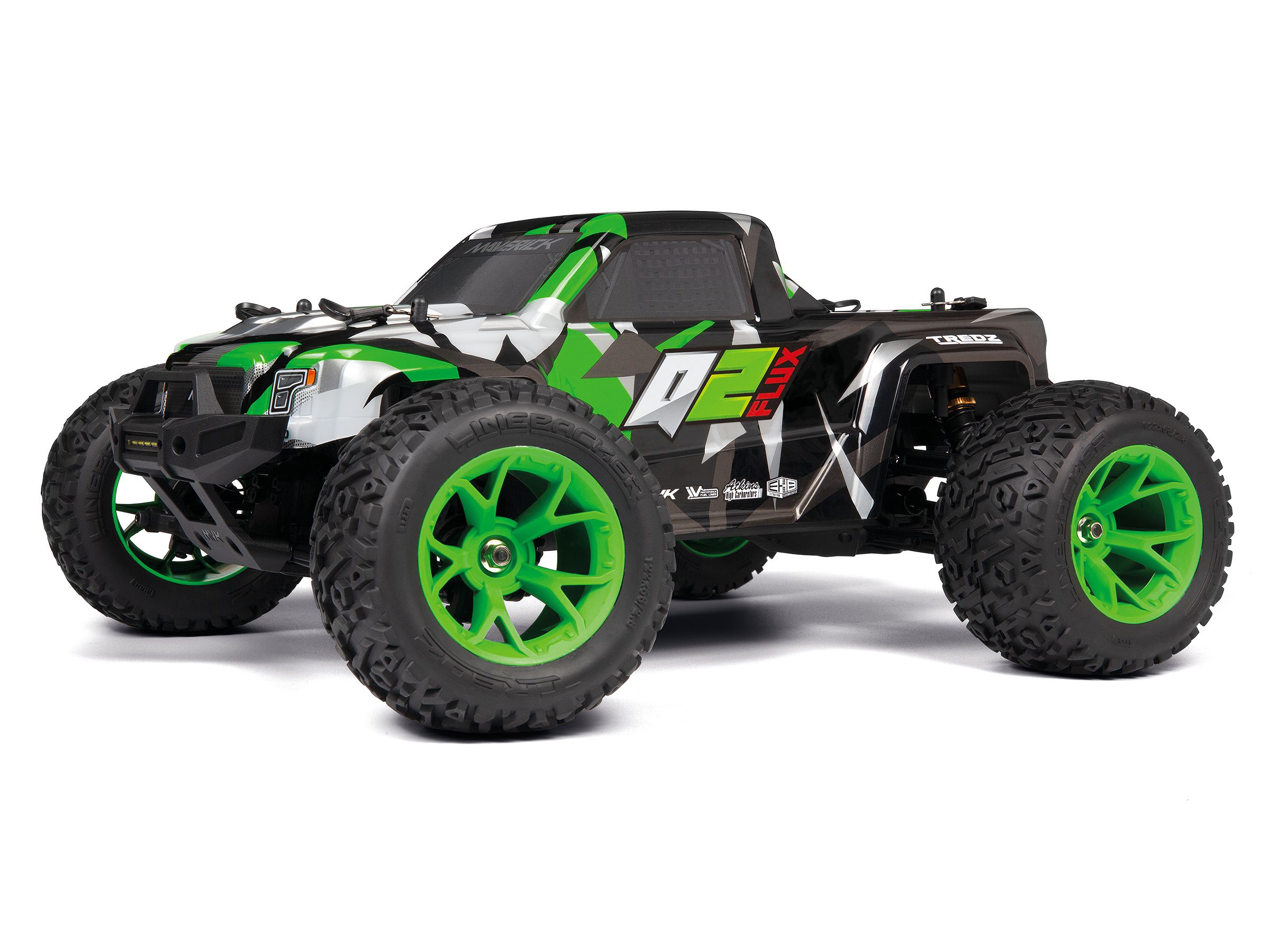 Maverick Quantum2 MT Flux  Monster Truck - Green (MV150406)