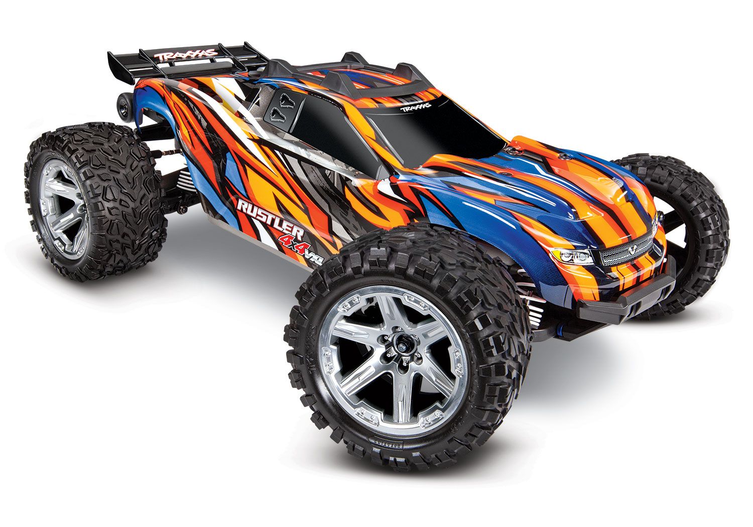 Traxxas Rustler 4X4 VXL - Orange (TRX67076-4-ORNG)