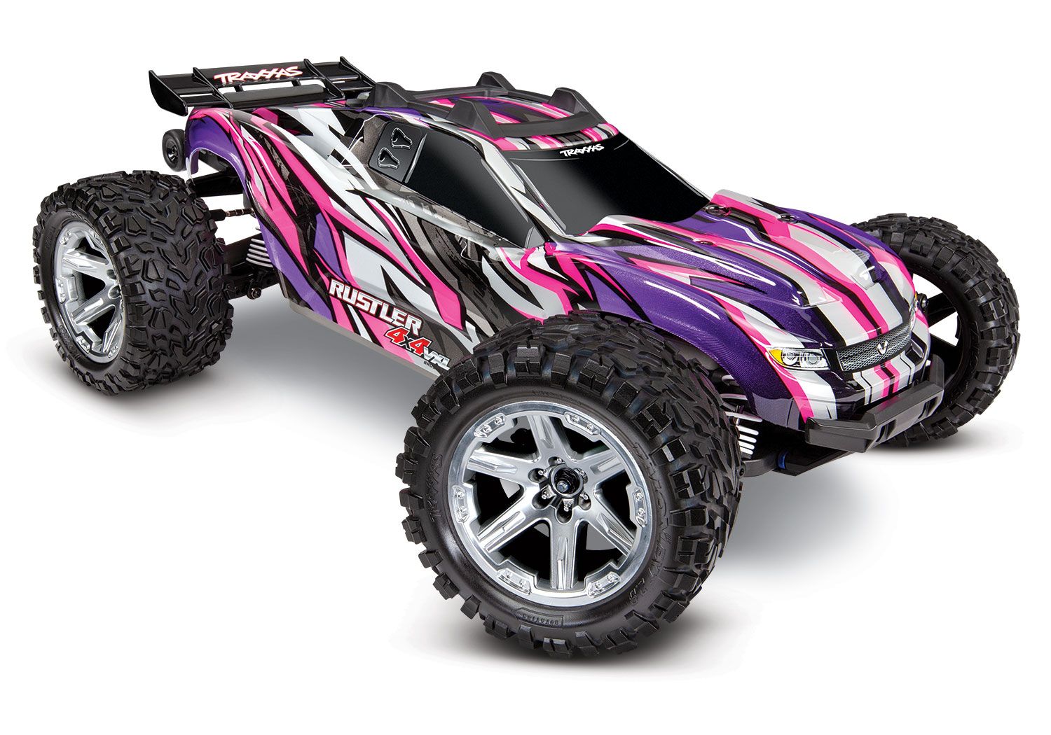 Traxxas Rustler 4X4 VXL - Pink (TRX67076-4-PINK)
