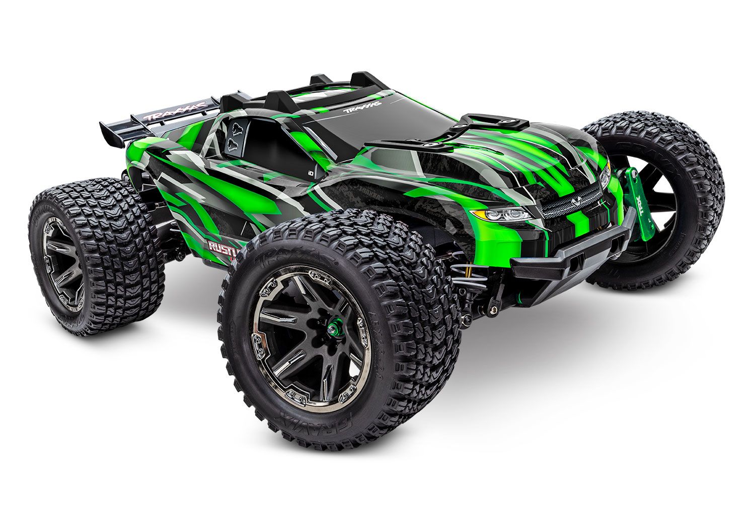 Traxxas Rustler 4X4 Ultimate VXL Brushless - Green (TRX67097-4-GRN)