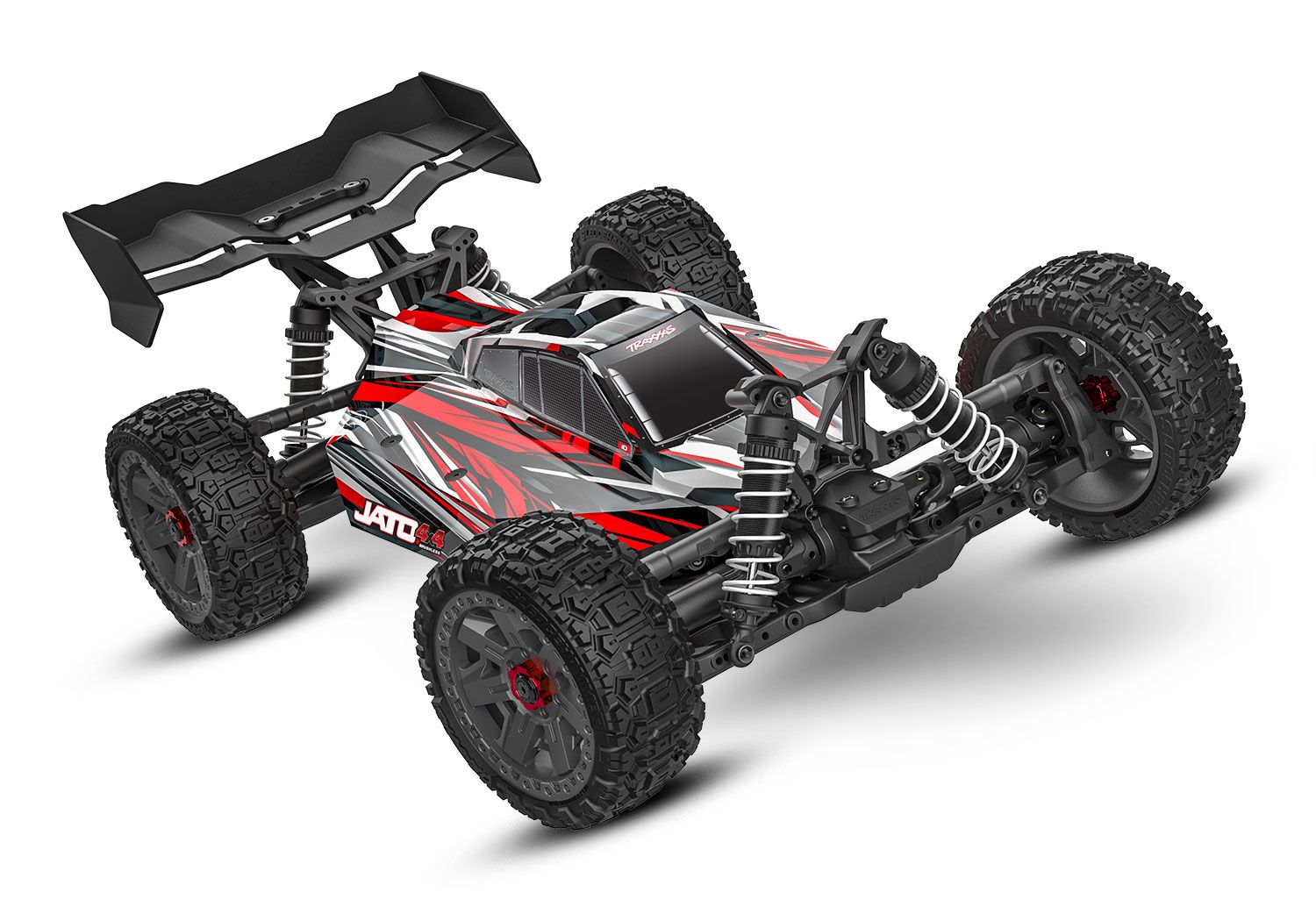 Traxxas 1:8 Jato 4X4 BL-2S 4WD Brushless Buggy - Red (TRX90154-4-RED)