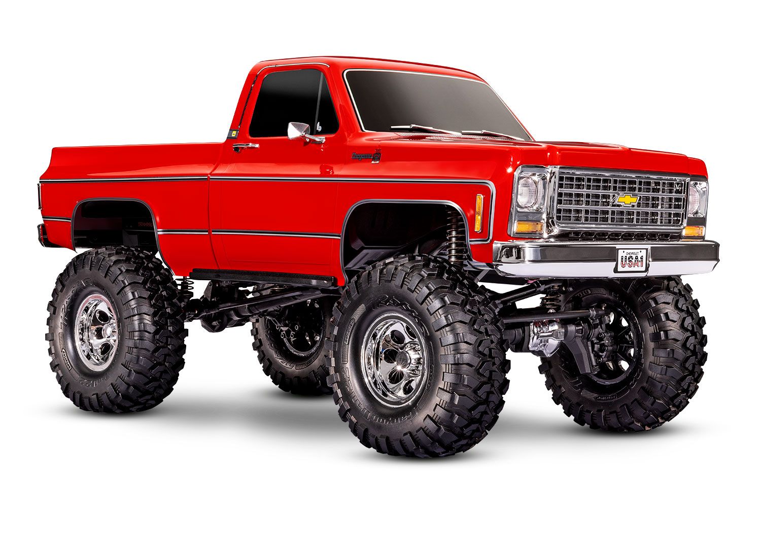 Traxxas TRX-4 1979 Chevrolet K10 High Trail Edition - Red (TRX92056-4-RED)