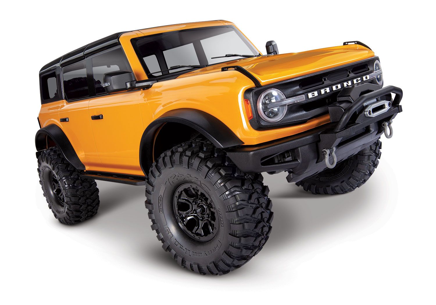 Traxxas TRX-4 Ford Bronco 2021 Crawler - Orange - Clipless (TRX92076-4-ORNG)