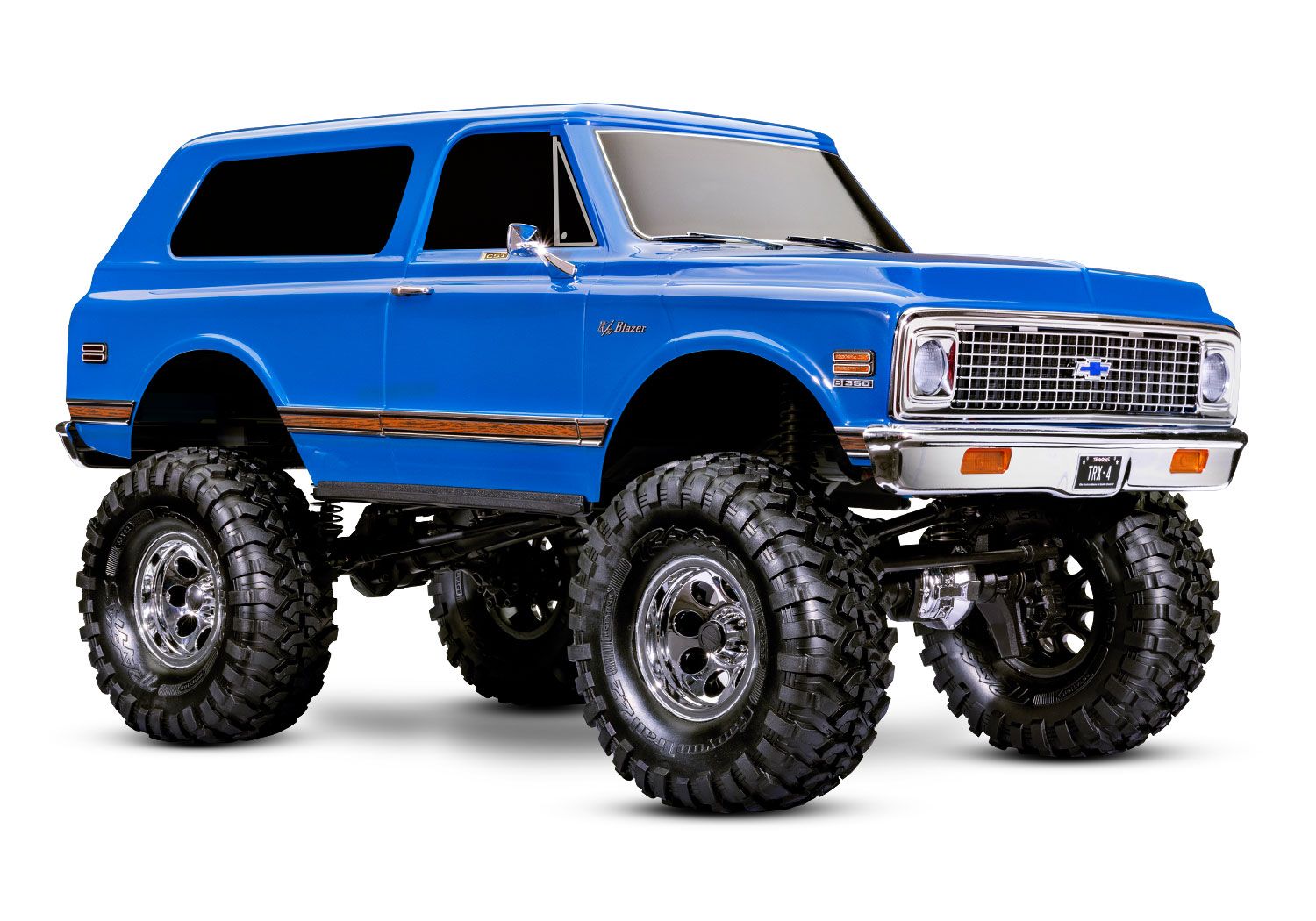 Traxxas TRX-4 1972 Chevrolet K5 Blazer High Trail Edition - Blue (TRX92086-4-BLUE)