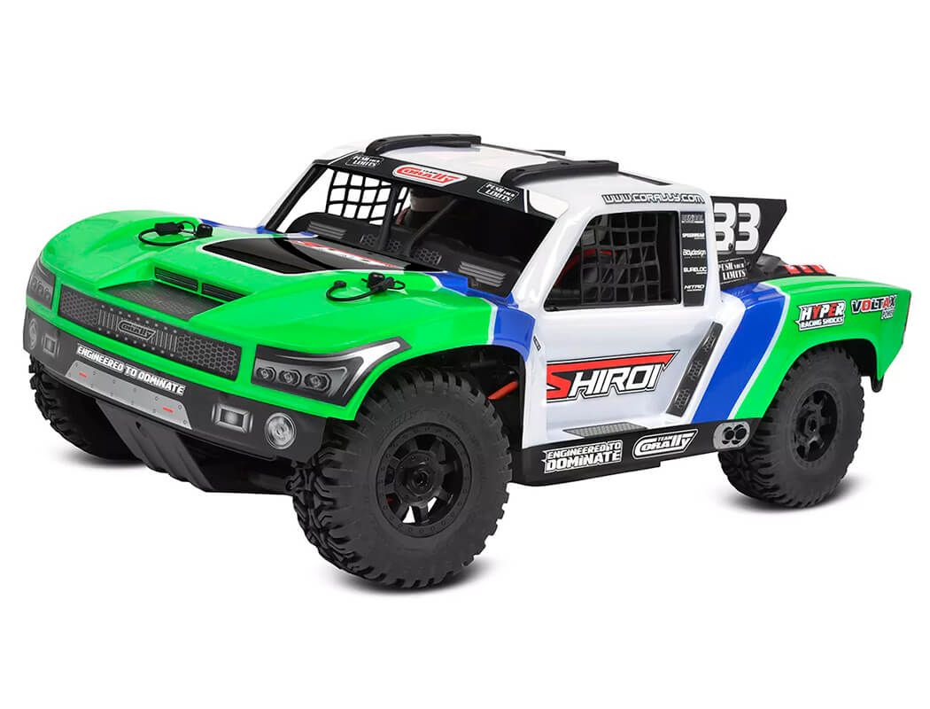 Corally Shiroi XP6 Brushless Short Course RTR - Green (C-00278-G)