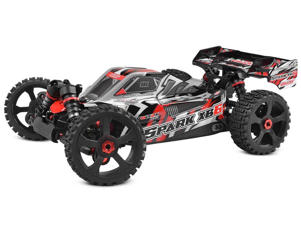Corally Spark XB6 6S Brushless Basher Buggy RTR - Red (C-00285-R)