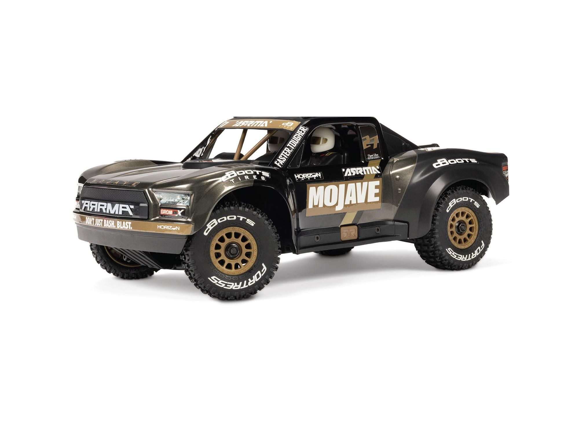 Arrma 1/16 MOJAVE GROM 223S BLX 4X4 DT (No Batt/Charger) Black (C-ARA2304T1)