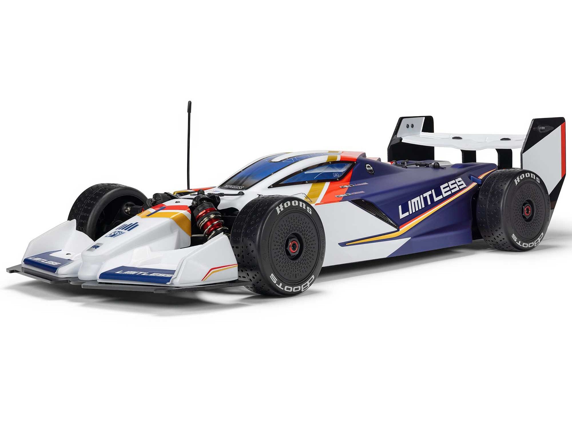Arrma LimitlessS 8S 4X4 RTR BLX Street Speed, White/Blue (C-ARA7816T2)