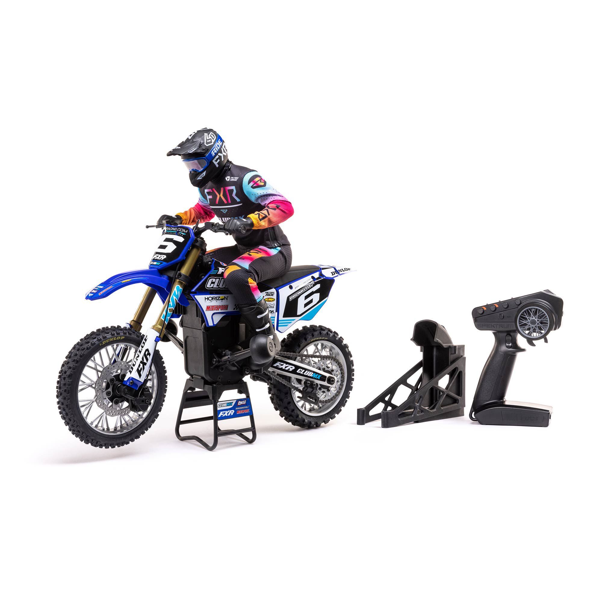 Losi 1:4 Promoto-MX Motorcycle RTR, Club MX (C-LOS06000T2)
