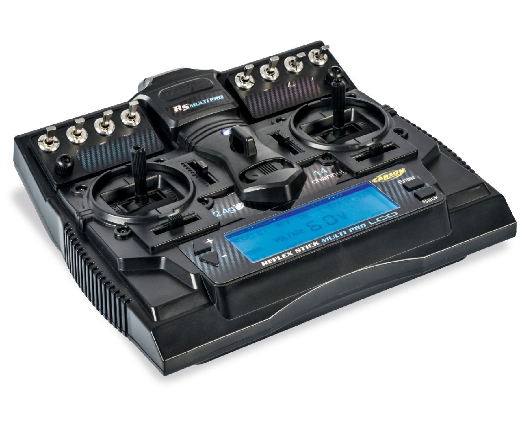 Carson Reflex Stick Multi Pro 14 Channel LCD 2.4ghz (C501004)