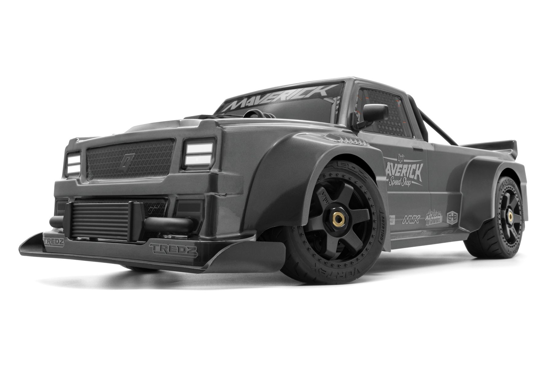 Maverick QuantumR Flux 4S 1:8 4WD Race Truck - Grey (MV150351)