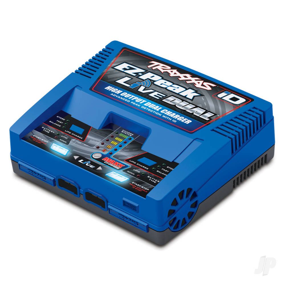 Traxxas EZ Peak Dual 200W NiMH/Lipo ID Charger (TRX2973T)