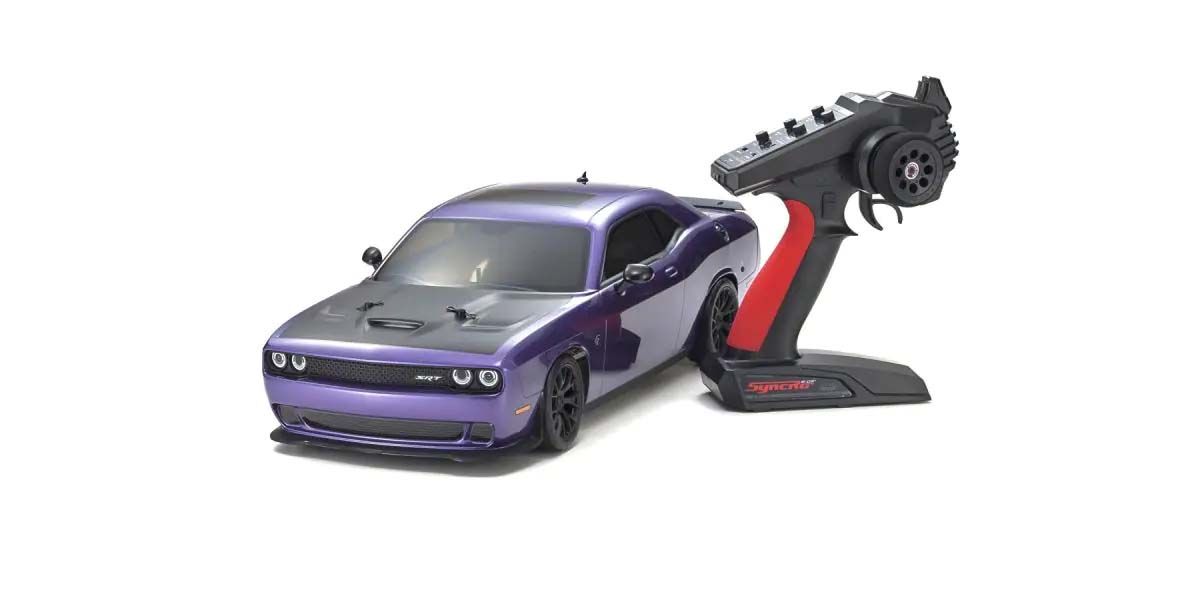Kyosho FAZER MK2 Dodge Challenger SRT 2015 Purple Readyset (K.34415T1C)