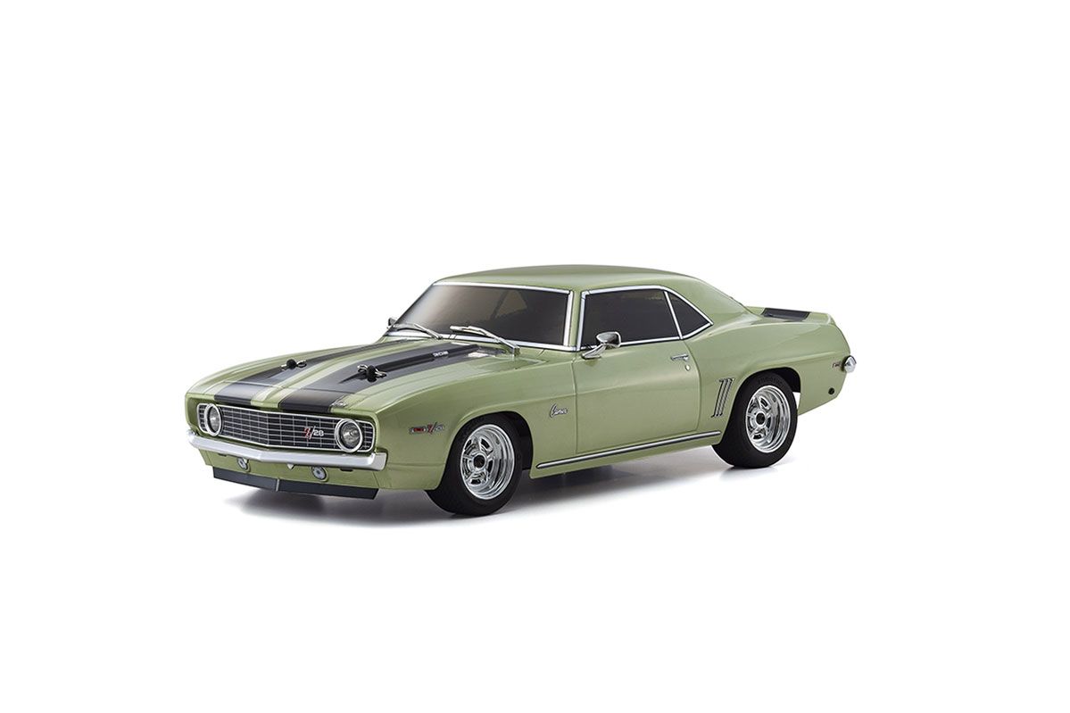 Kyosho FAZER MK2 Chevy Camaro Z28 1969 Green Readyset (K.34418T2FS2)