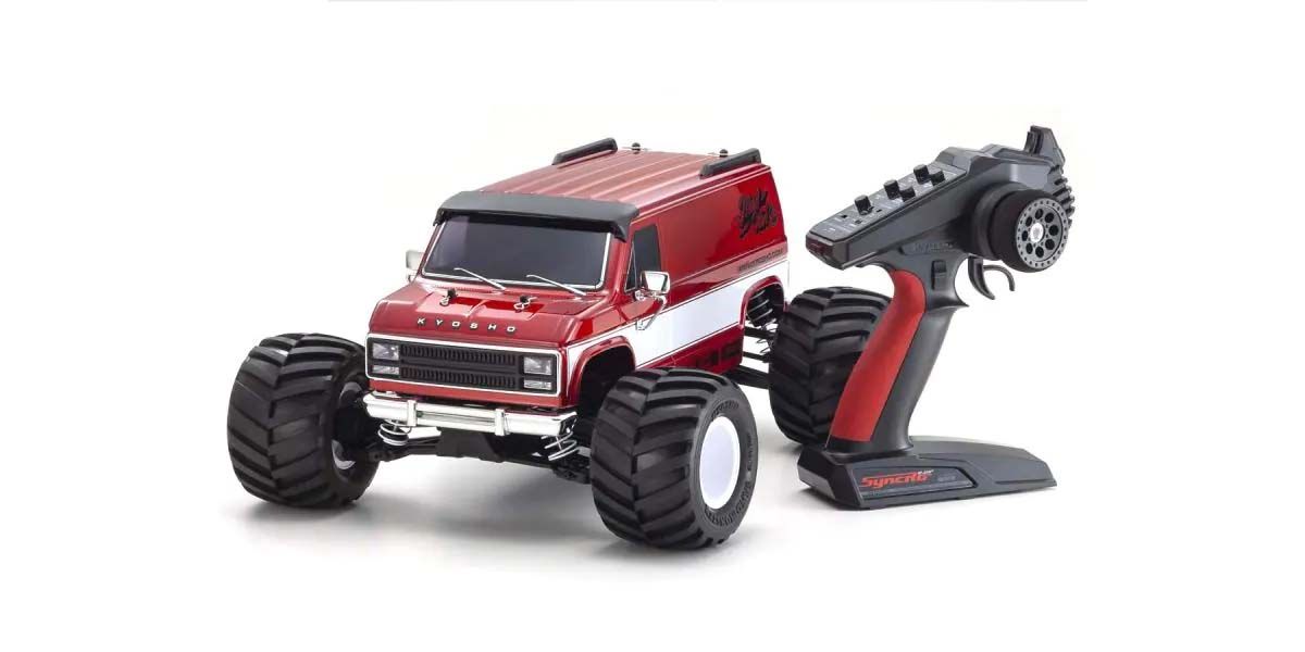 1:10 Kyosho Mad Van VE 4WD Fazer MK2 Readyset - Red (K.34491T1B)