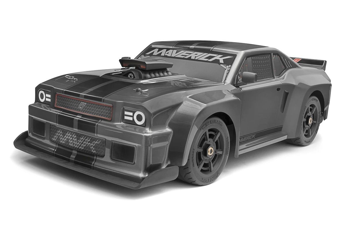 Maverick QuantumR Flux 4S 1:8 4WD Muscle Car - Grey (MV150311)