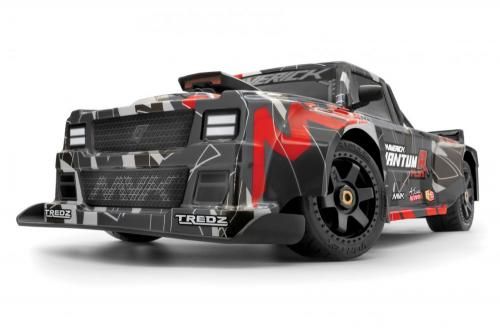 Maverick QuantumR Flux 4S 1:8 4WD Muscle Car - Black/Red (MV150350)