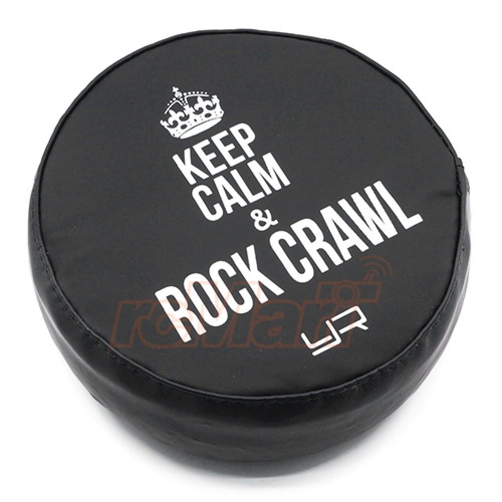 Yeah Racing 1:10 Tire Cover For 1.9 Crawler Wheels - Keep Calm (YA-0491)
