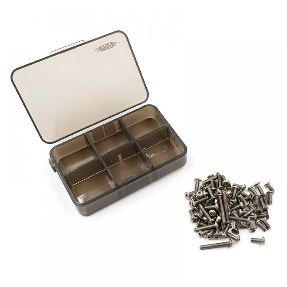 Yeah Racing Titanium Screw Assorted Set with FREE Mini box for Tamiya M07 (TS-M07)