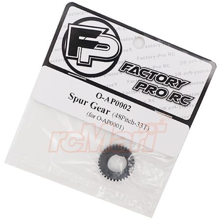 Factory Pro RC 48P 33T Spur Gear For O-AP0001 Over Ratio Spur Gear Set (O-AP0002)