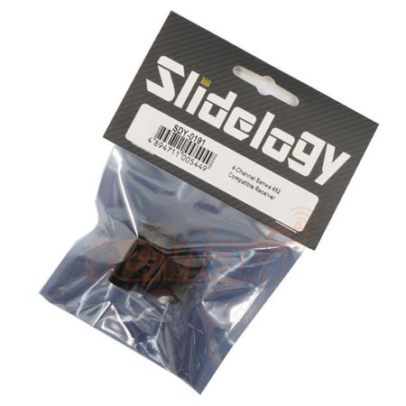 Slidelogy 2.4GHz 4-Channel FHSS-4/FHSS-3 Receiver Sanwa M11X,M12,M17,M12S,M12S-RS,EXZES Z,EXZES ZZ,MT-4S,MT-4,MT-44,MT-S (SDY-0191)