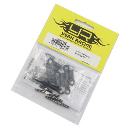 Yeah Racing 64 Titanium Tie Rod Turnbuckle Set Tamiya M08 (TAMC-082)