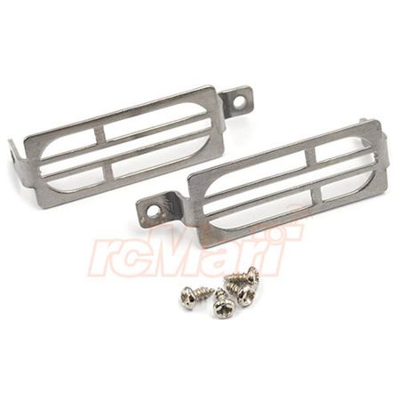 Yeah Racing Steel Rear Light Grill Body Accessories 2pcs Fits TRX-4/TRX-6 Benz (TRX4-067)