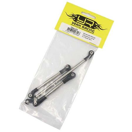 Yeah Racing Stainless Steel Steering &amp; Suspension Link Set TRX-4, TRX-6 (TRX4-070)