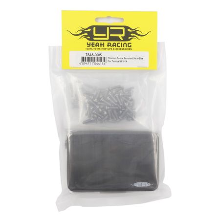 Yeah Racing Titanium Screw Assorted Set w/Box For Tamiya MF-01X (TSAS-0005)