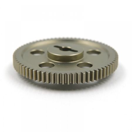 Xtra Speed Aluminium 7075 Hard Coated Spur Gear 70T &amp; 65T Tamiya Buggy Champ, Sand Scorcher, Fighting Buggy (XS-TA29141)