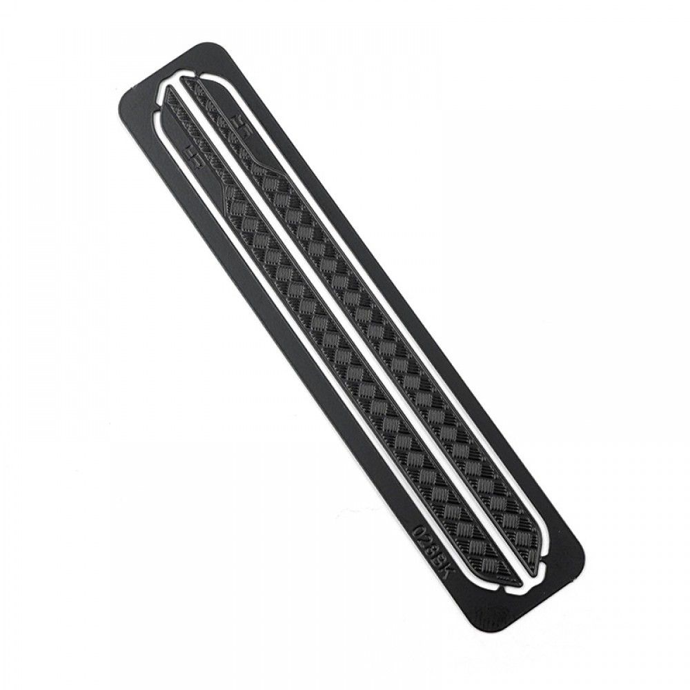 Yeah Racing Stainless Steel Rock Rails Diamond Plate TRX-4M Defender/Bronco (TR4M-028BK)