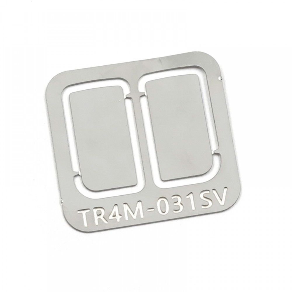 Yeah Racing Side-View Reflective Mirror Plate Traxxas 1/18 TRX-4M Defender (TR4M-031SV)