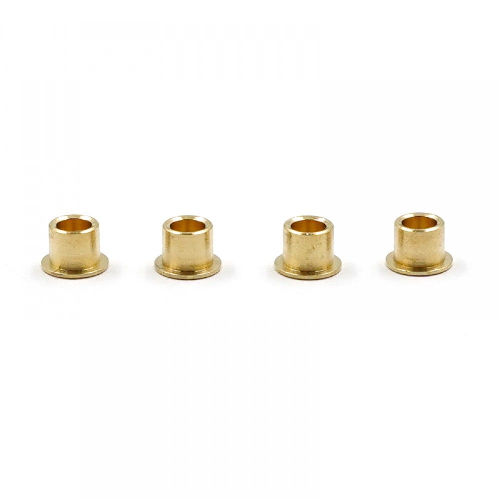 Yeah Racing Brass Flanged Tube 4.5 X 4.0mm 4pcs Tamiya BBX, BB-01, TT-02D, TYPE-S (TABB-008GD)