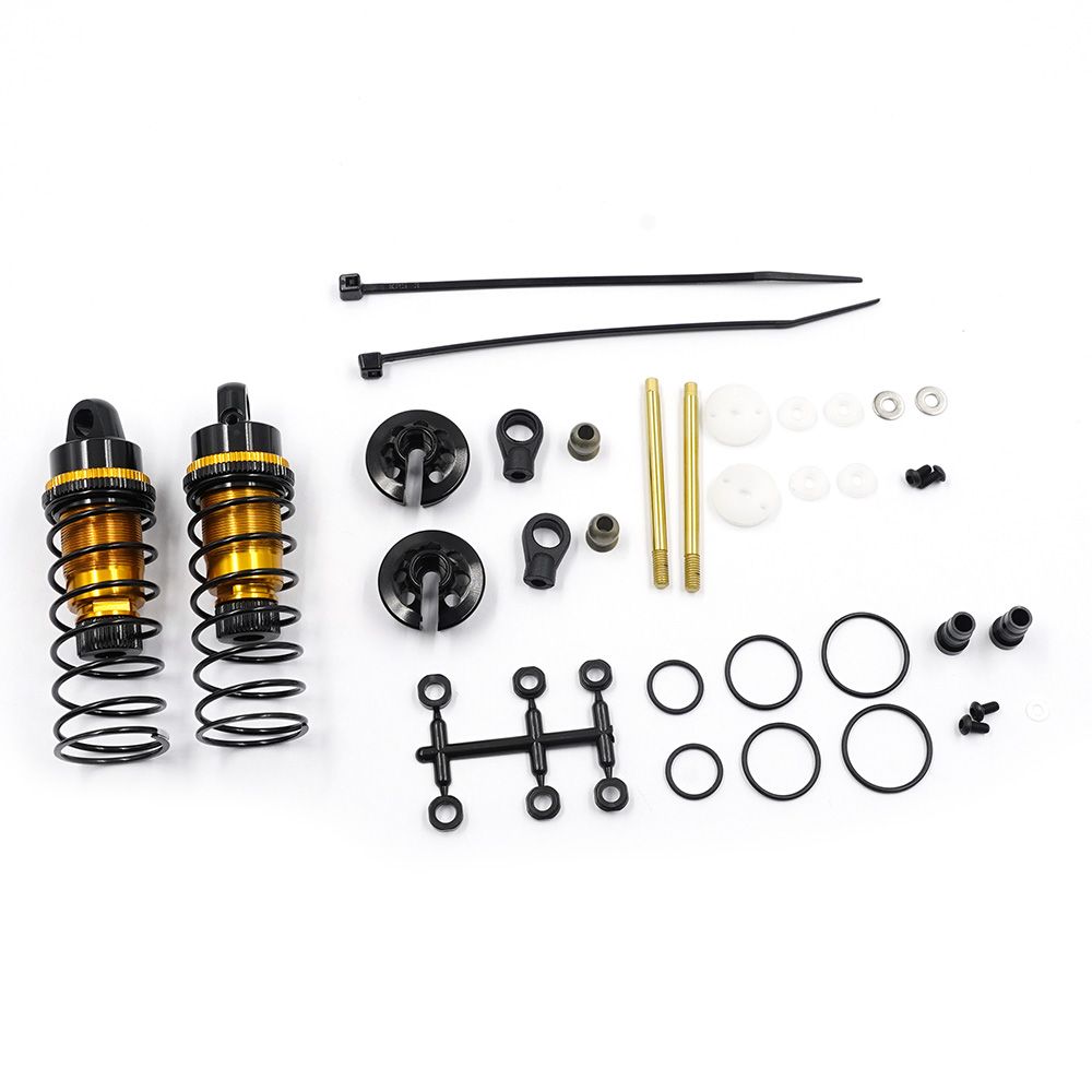 Xtra Speed Aluminum 75mm Front Big Bore Damper Set For 1/10 RC Buggy (XS-TA29206GD)