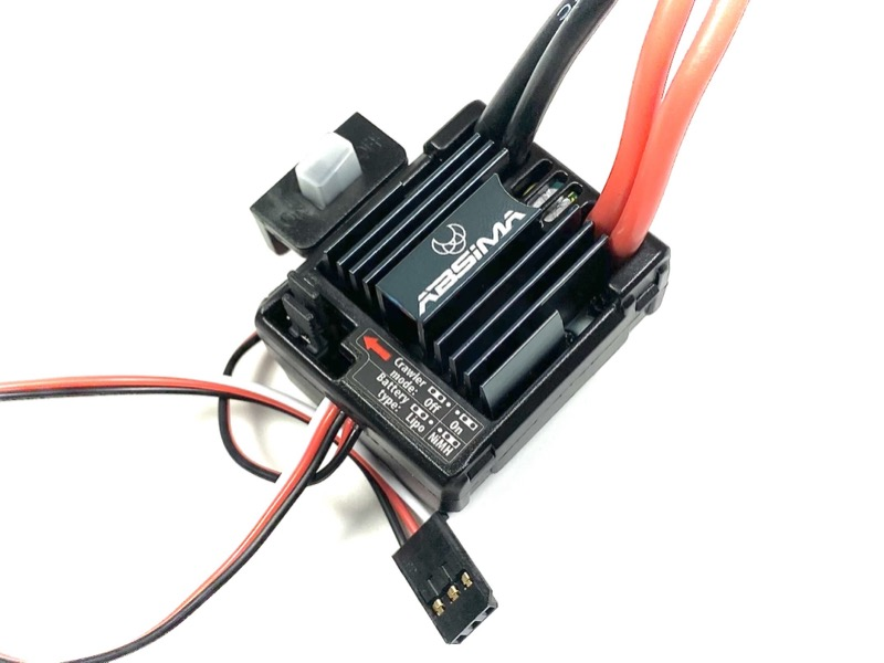 Absima Brushed V2 ESC 80A Waterproof Standard ( AB 2100004V2)