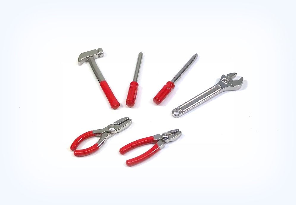 Absima 1:10 Tool Set, Red ( AB 2320097)