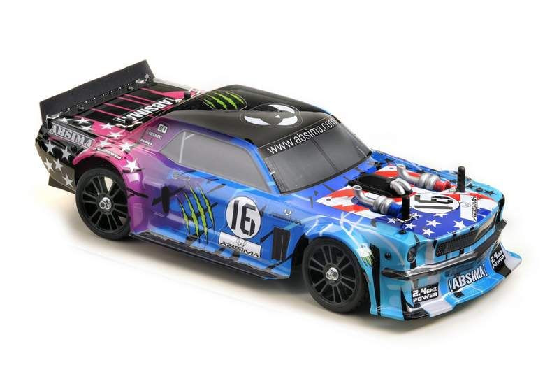 Absima 1:16 EP Brushless Touring Car &quot;FUN MAKER&quot; Neon Genesis RTR ( AB 16011)