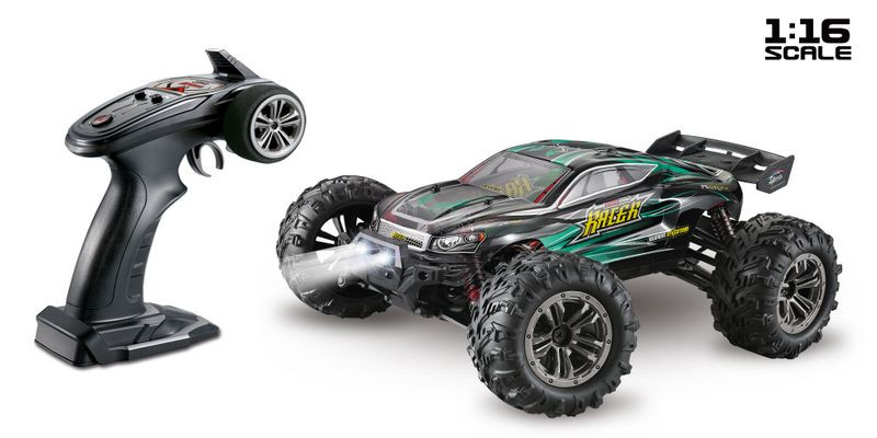 Absima 1:16 4WD High Speed Truggy RACER - Black/Green RTR ( AB 16004)