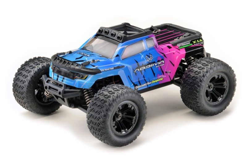 Absima 1:16 Monster Truck MINI AMT - Pink/Blue 4WD - RTR ( AB 16007)