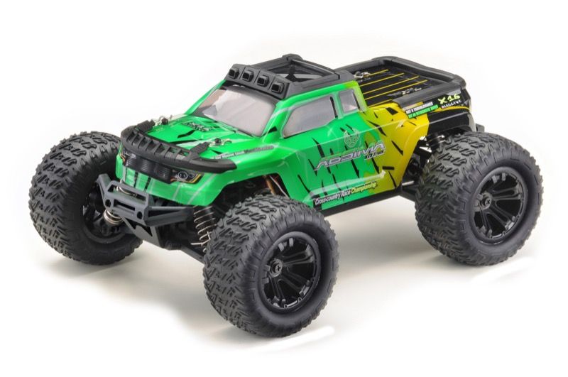 Absima 1:16 Monster Truck MINI AMT - Yellow/Green 4WD - RTR ( AB 16008)