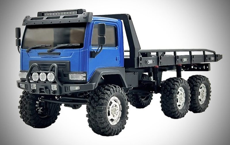 Hobby Plus 1:18 CR-18P &quot;Tow Truck ARKTOS 6x6&quot; Blue RTR (HBP1810431)