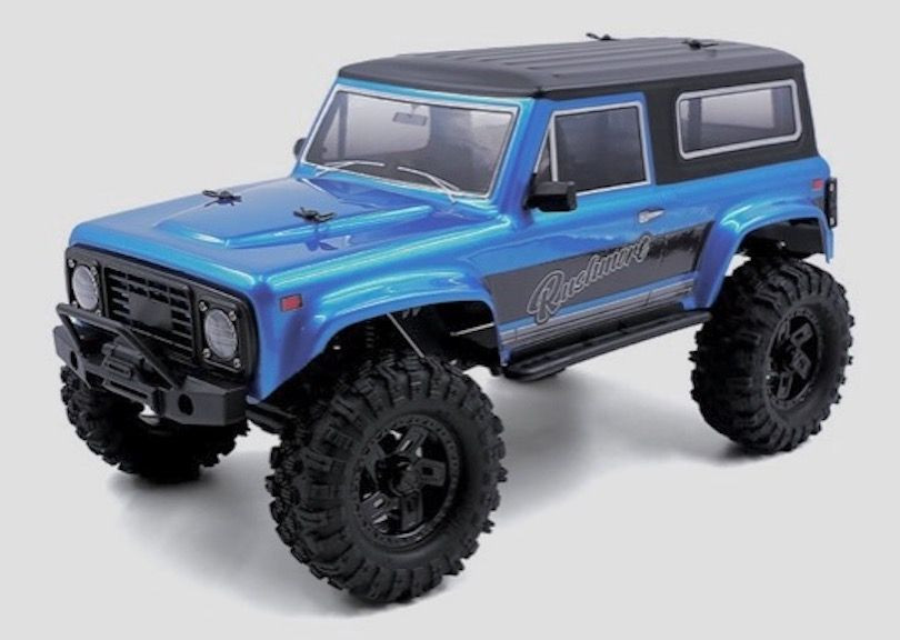 Hobby Plus 1:18 CR-18P V3 &quot;Rushmore BL&quot; Cyan RTR (HBP1810416-V3)