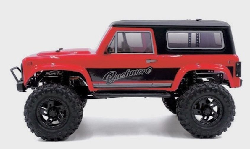 Hobby Plus 1:18 CR-18P V3 &quot;Rushmore BL&quot; Red RTR (HBP1810417-V3)
