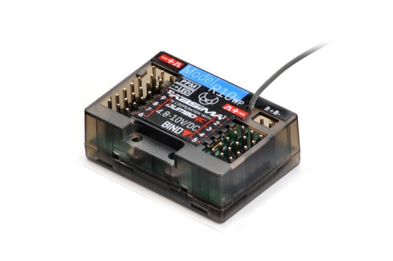 Absima 10-Channel Receiver &quot;R10WP&quot; 2.4GHz (for CR10P) ( AB 2020025)