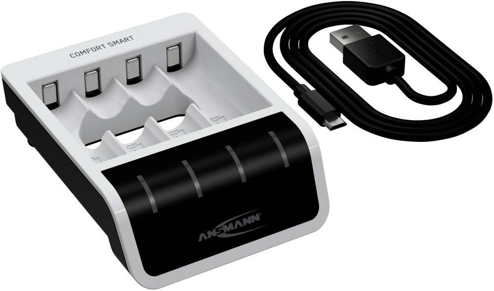 Ansmann Comfort Smart - AA/AAA USB Battery Charger (1001-0092)
