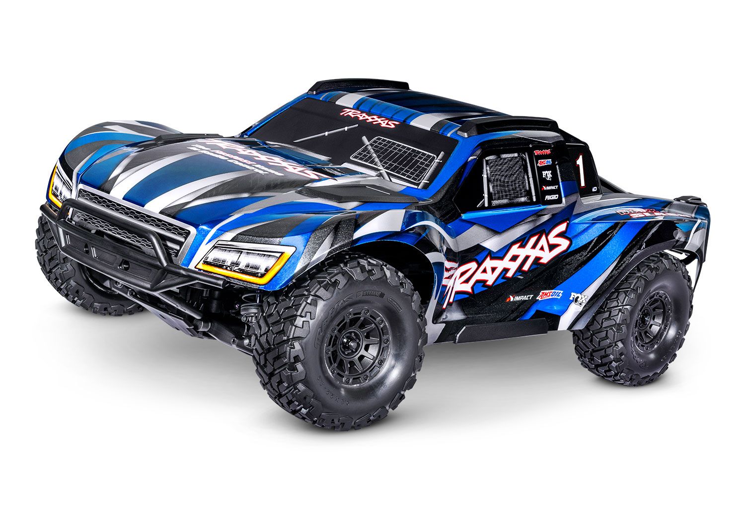 Traxxas Maxx Slash 1:8 4wd Brushless Short Course Truck 6S RTR - Blue (TRX102076-4-BLUE)