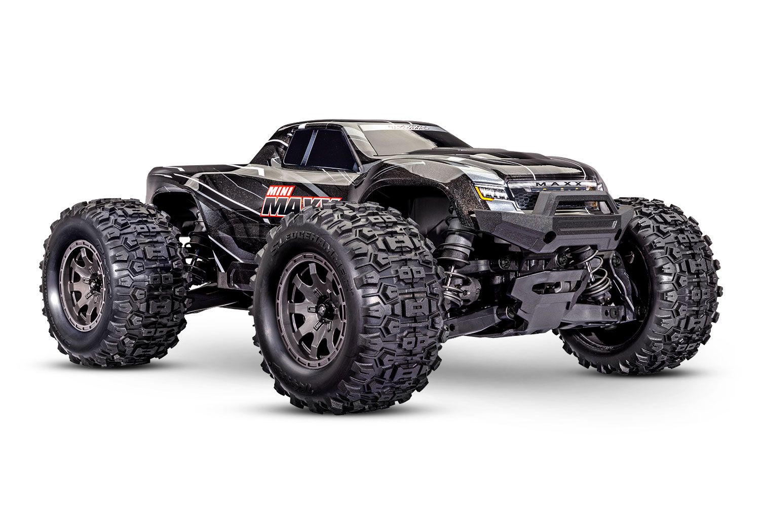 Traxxas Mini Maxx BL-2S - RTR - Black (TRX107154-1-BLK)