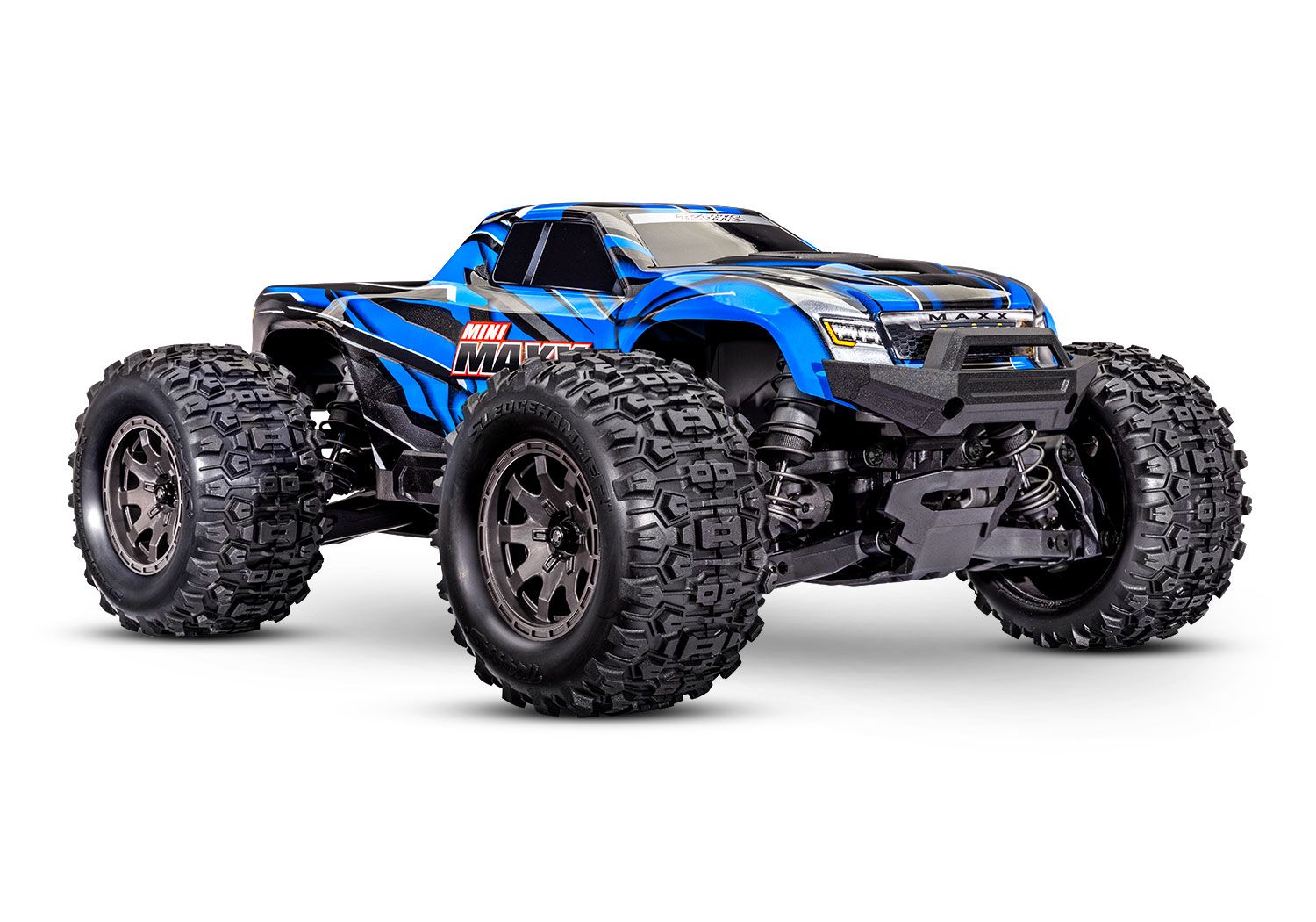 Traxxas Mini Maxx BL-2S - RTR - Blue (TRX107154-1-BLUE)
