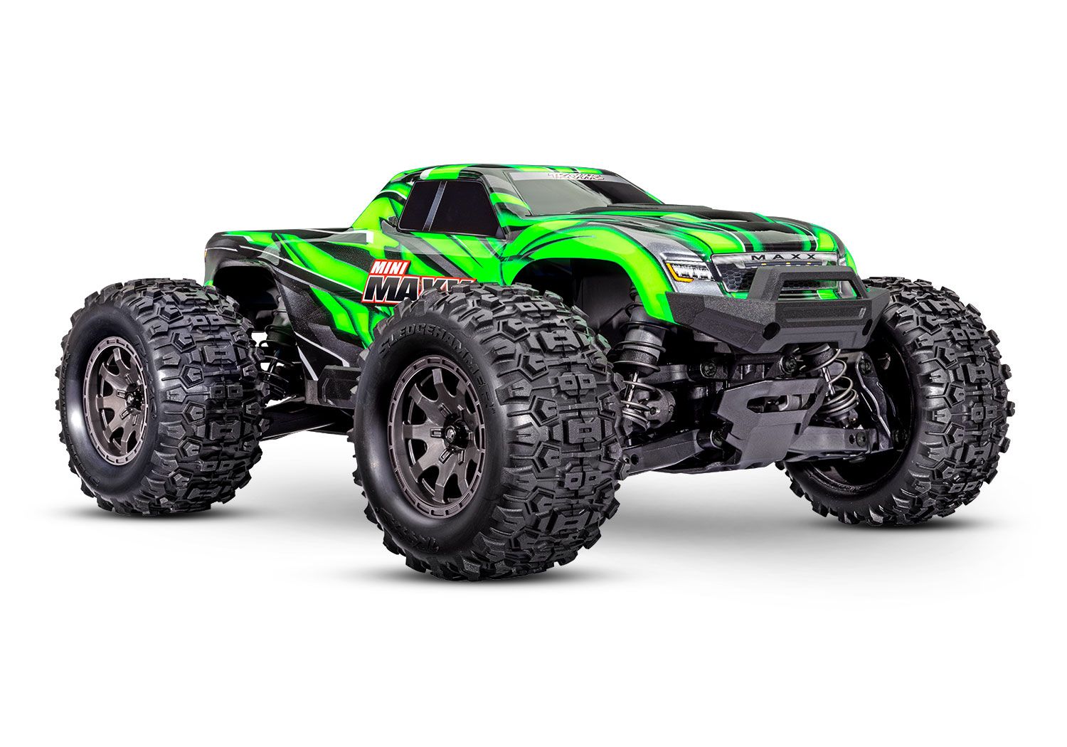 Traxxas Mini Maxx BL-2S - RTR - Green (TRX107154-1-GRN)